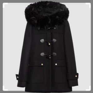 Zara Toggle Wool Coat
